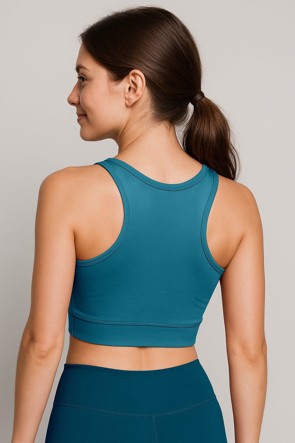 Women’s Sports Bra Pack of 3 –  Stylish Racerback Activewear for Gym & Yoga