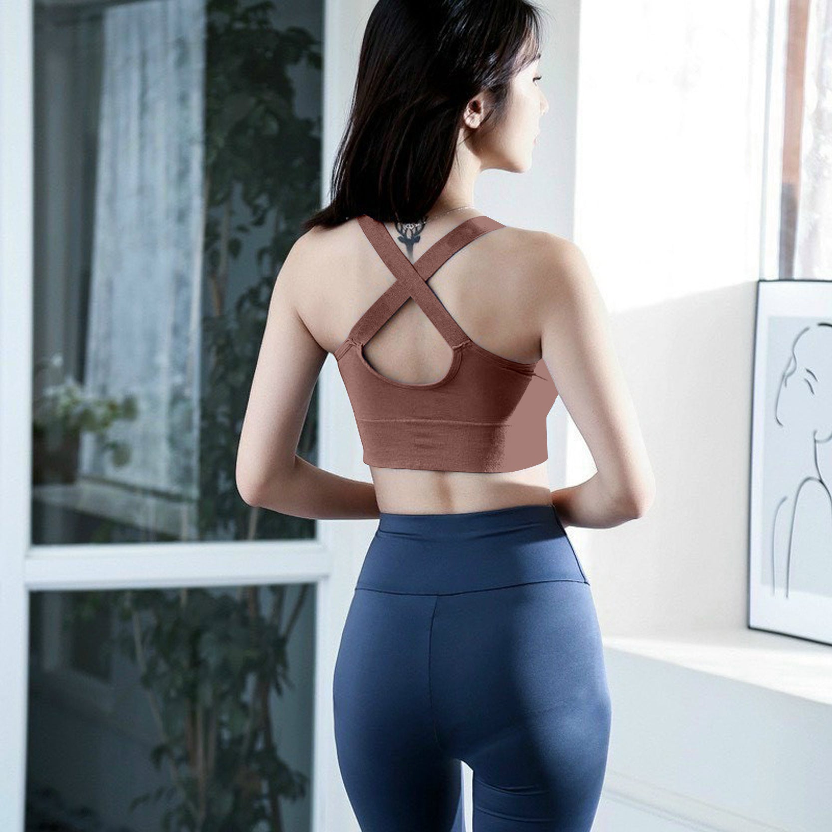 High Support Women’s Sports Bra – Activewear for Gym, Fitness, Yoga & Daily Wear