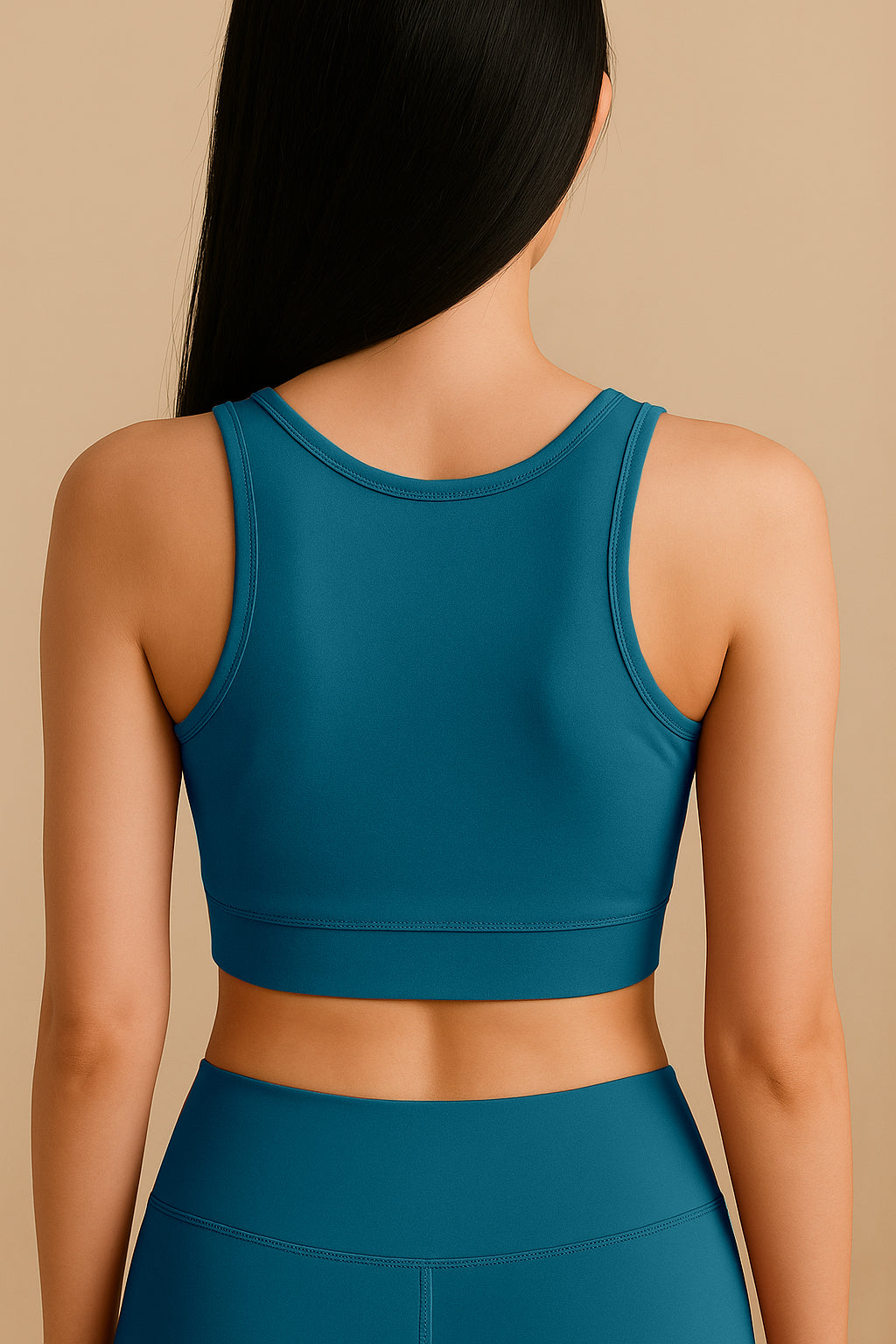 Solid Racerback Women’s Sports Bra Pack of 3 – Comfortable Gym & Yoga Bra Combo for Women