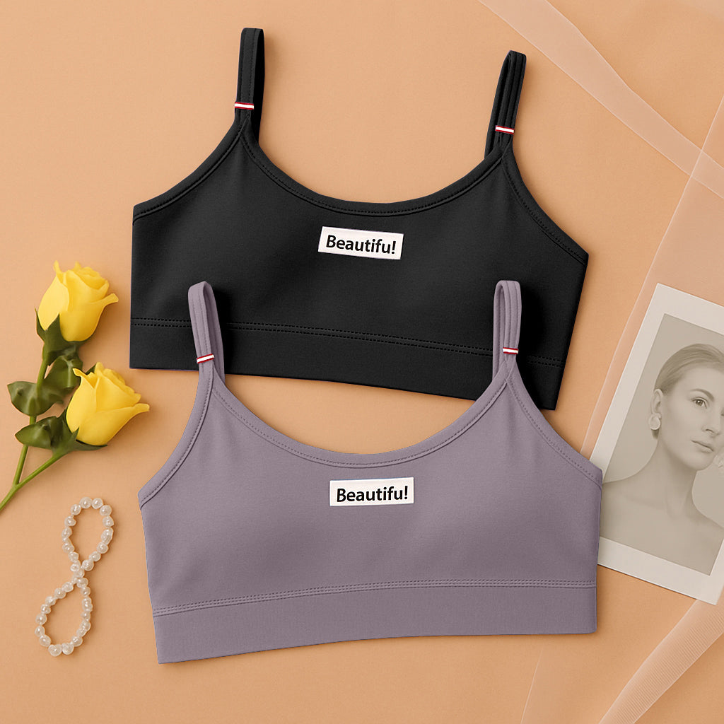 Stylish Women’s Bralette Combo | Seamless Soft Bra