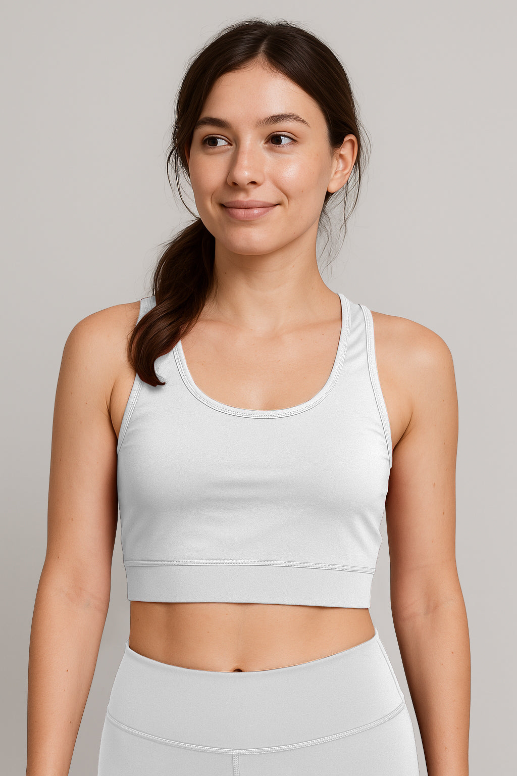 Women’s Sports Bra Pack of 3 –  Stylish Racerback Activewear for Gym & Yoga