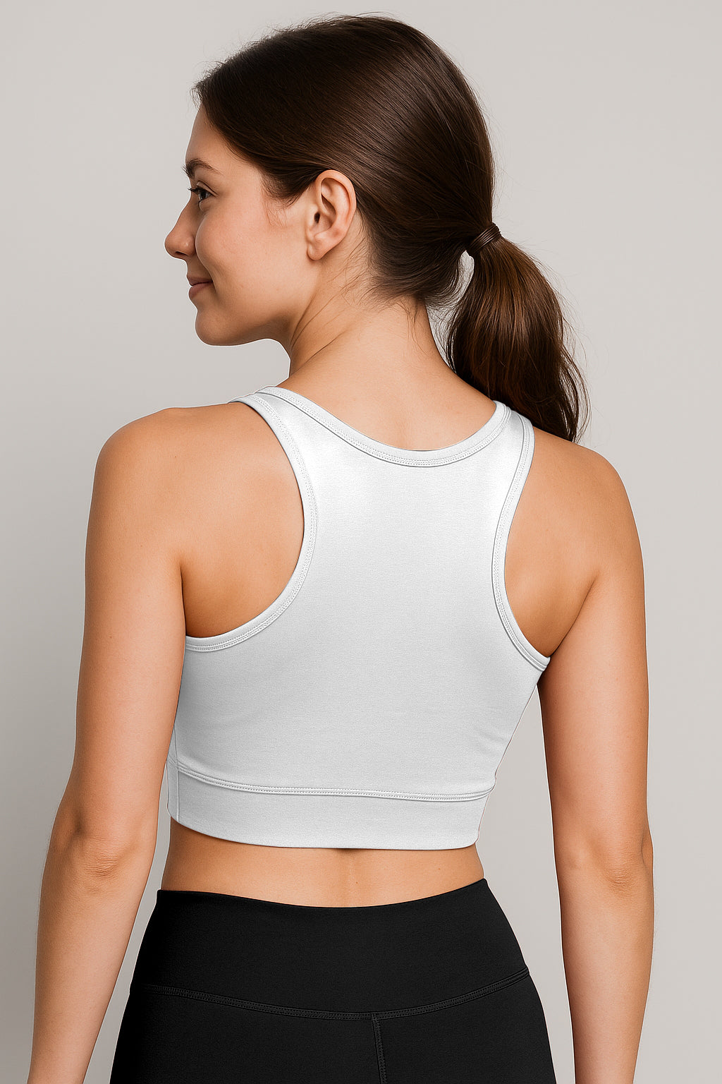 Women’s Sports Bra Pack of 3 –  Stylish Racerback Activewear for Gym & Yoga