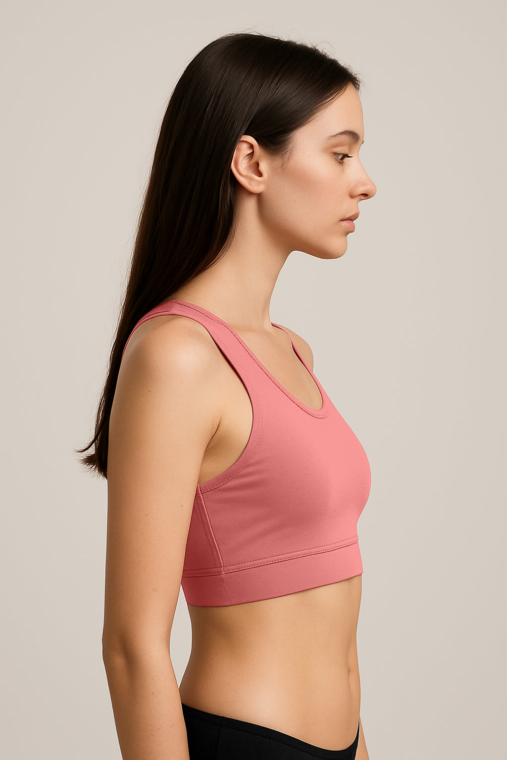 Solid Women’s Sports Bra Pack 2  – Comfortable Activewear for Running & Workout