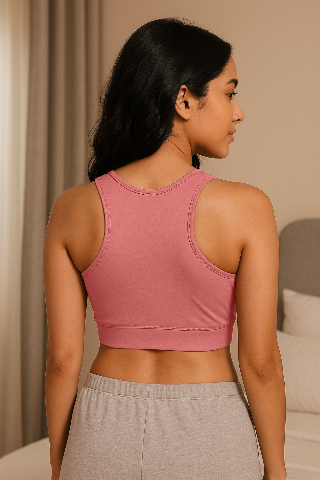 Women’s Activewear Sports Bra Set of 3 –  Racerback Bras for Running & Yoga