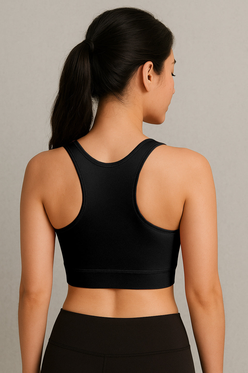 Pack of 2 Women’s Workout Bras –  Solid Racerback Activewear for Daily Use