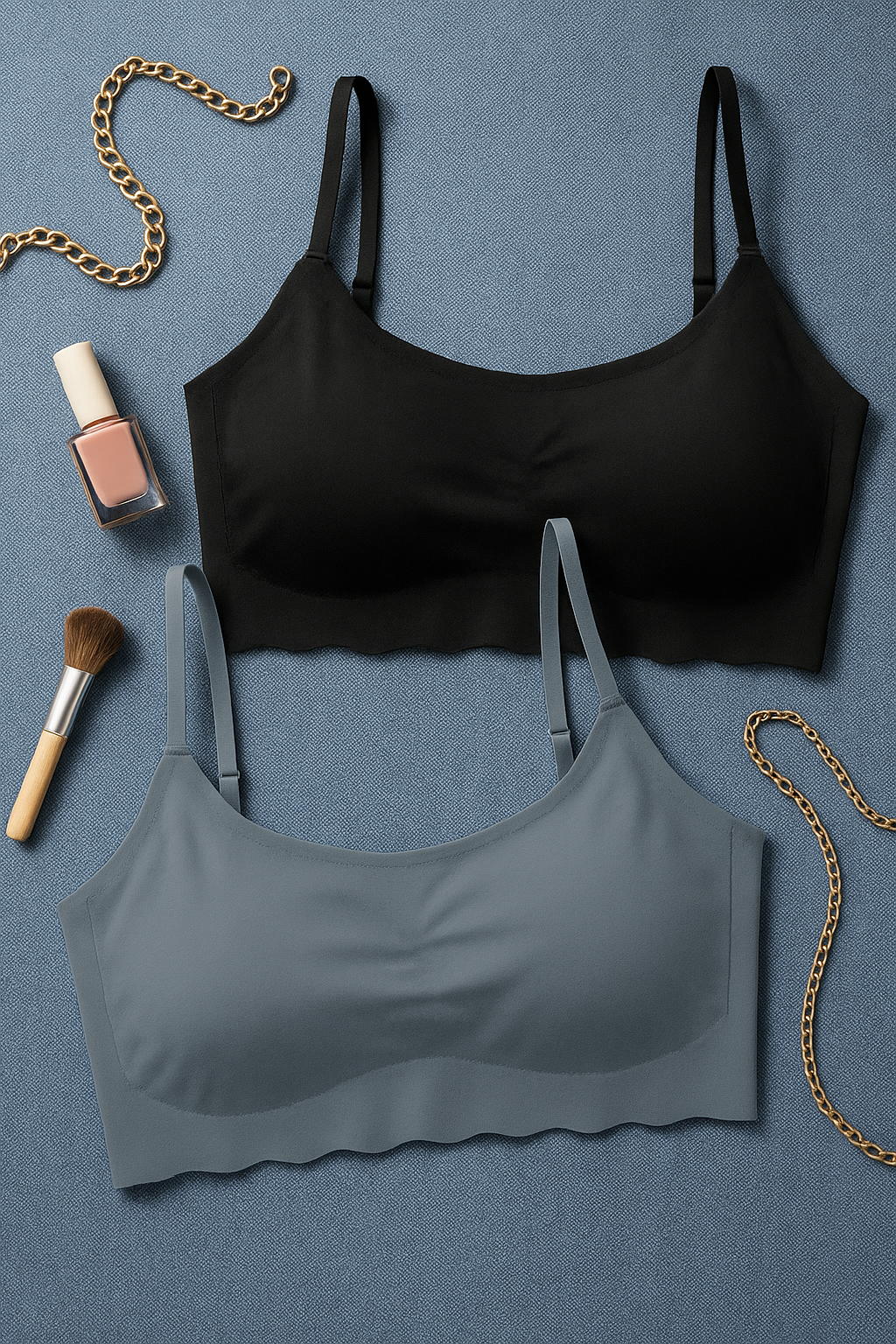 Women’s Seamless Padded Bralette | Comfortable Wireless Bra for Daily Wear