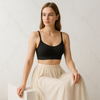 Women’s Plain Solid Crop Top – Lightweight & Stylish Strap Design