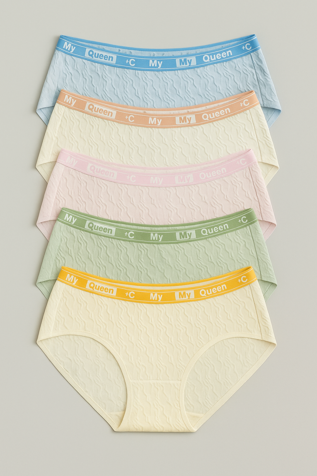 Cotton Panty Pack of 5 for Women – Soft, Stretchable, Skin-Friendly Everyday Underwear