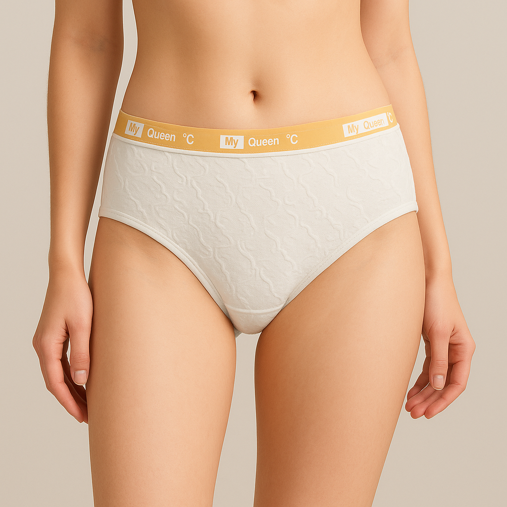 Women’s Cotton Innerwear Pack of 5 – Soft Pastel Shade Mid-Rise Panties with Modern Waistband