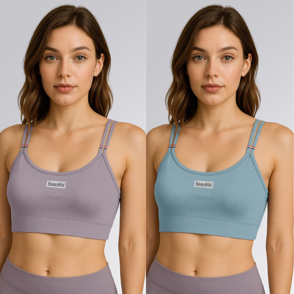 Padded Daily Wear Bra Style Bralette – Combo of 2 Colors