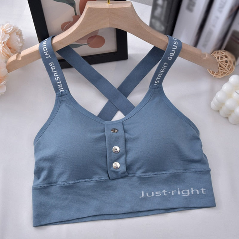 Racerback Activewear Bra – Breathable & Soft Fabric