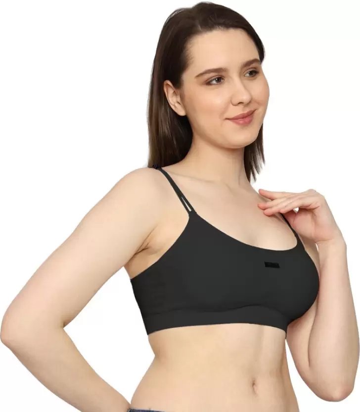 Women’s Seamless Bralette Pack of 2 | Stylish Crop Top Bra for Girls