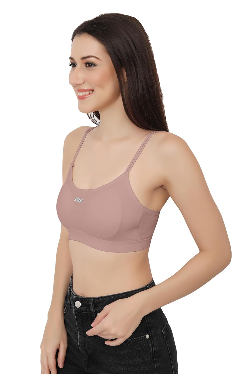 Pack of 2 Padded Bralette | Women’s Soft Stretchable Crop Top Bra