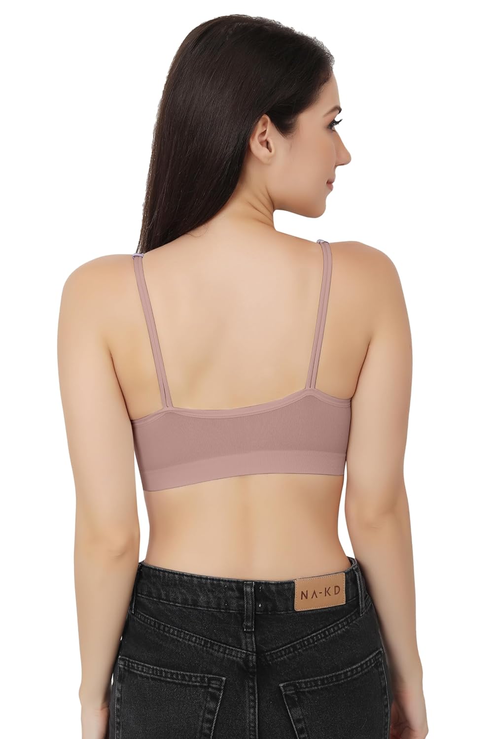 Pack of 2 Padded Bralette | Women’s Soft Stretchable Crop Top Bra