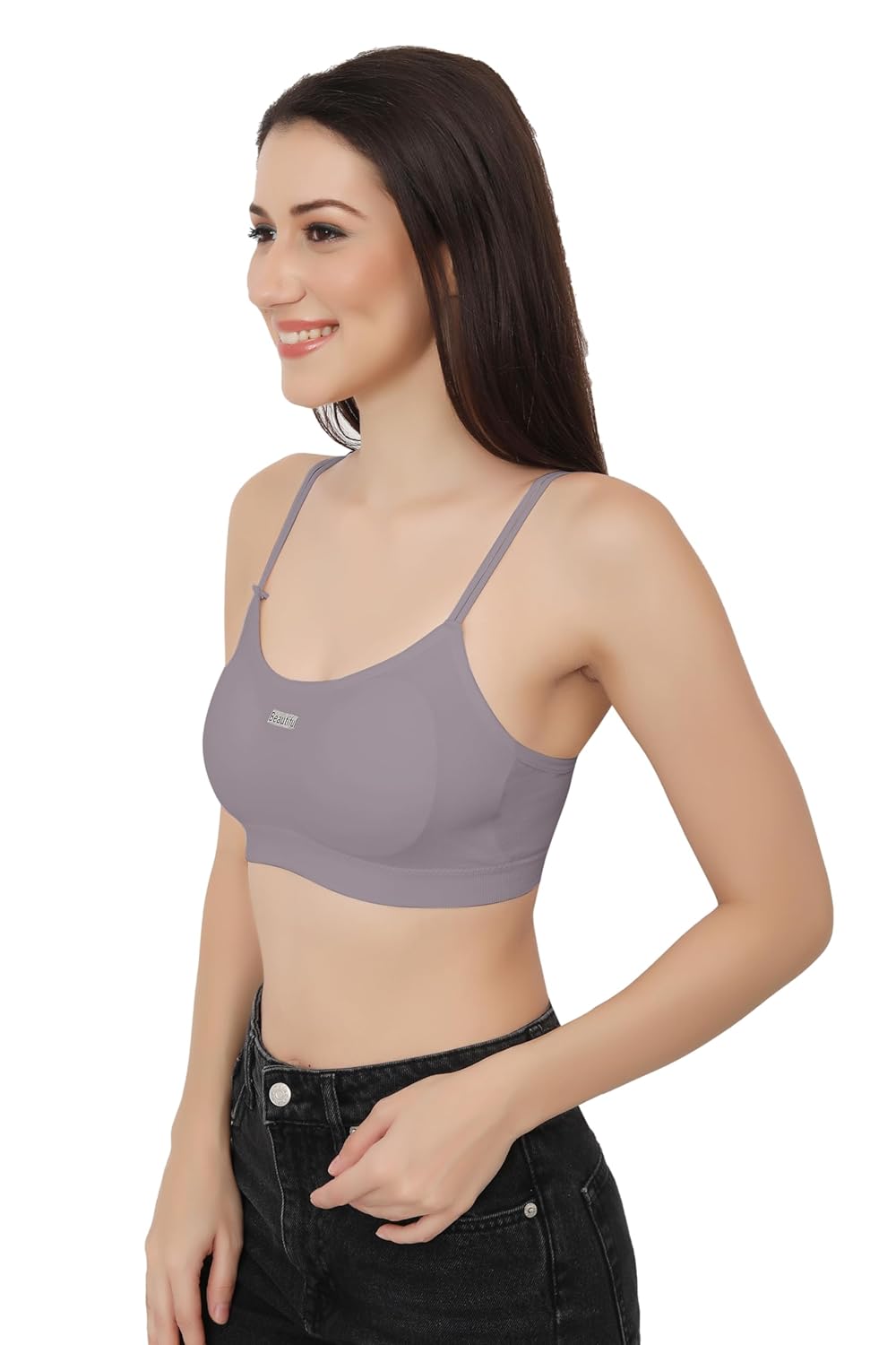 Bralette Pack of 2 | Women’s Soft Seamless Crop Top Bra
