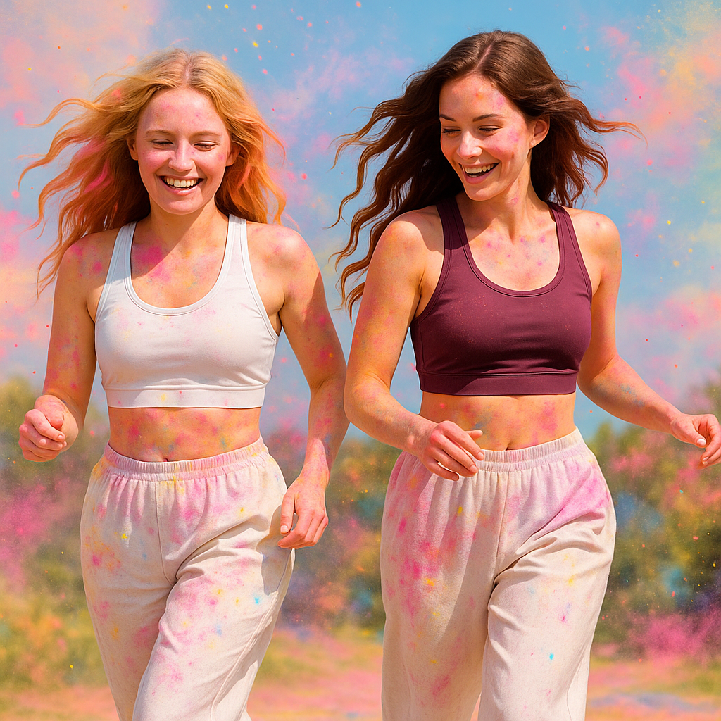 Premium Women’s Sports Bra Combo – Pack of 2 Stretchable Activewear Bras